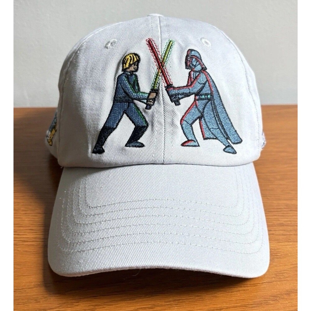 Disney Parks Star Wars Skywalker Vader R2-D2  C-3PO Adjustable Hat Cap